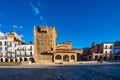 Caceres, Spain - November 08, 2019: Bujaco Tower, Torre de Bujaco in Caceres