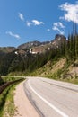 The Cache la Poudre Scenic Byway provides great views of Northern Colorado. Royalty Free Stock Photo