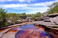 Cachoeira Da Fumaca, Smoke Waterfall, with little lake at the source, Chapada Diamantina National Park, Brazil