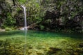 Cachoeira Loquinhas Chapada dos Veadeiros Royalty Free Stock Photo