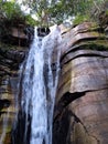 Cachoeira na Serra Negra, cordilheira do espinhaÃÂ§o em Minas Gerais no Brasil Royalty Free Stock Photo