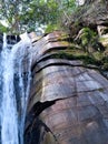 Cachoeira na Serra Negra, cordilheira do espinhaÃÂ§o em Minas Gerais no Brasil Royalty Free Stock Photo