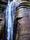 Cachoeira na Serra Negra, cordilheira do espinhaÃÂ§o em Minas Gerais no Brasil Royalty Free Stock Photo