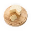 Caciotta, italian cheese Royalty Free Stock Photo