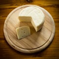 Caciotta, italian cheese Royalty Free Stock Photo