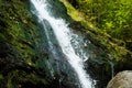 Caciulata, Romana, 09th of April 2019: Cascada Lotrisor waterfall in Romania