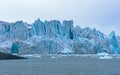 Cacophony of Blue Ice on a Tidal Glacier Royalty Free Stock Photo