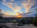 Cacti desert landscape Arizona sky clouds