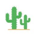 Cacti Line Style vector icon which can easily modify or edit