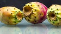 Cactus fruits - colors and textures