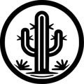 Cactus - high quality vector logo - vector illustration ideal for t-shirt graphic