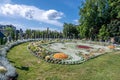 The cactus plantation in Carl Johans Park in Norrkoping, Sweden