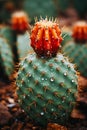 Spiked Beauty: A Vivid Portrait of a Mexican Cactus\'s Deadly Cha