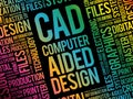 CAD - Computer Aided Design Royalty Free Stock Photo