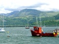 Cadair Idris from Barmouth, Wales. Royalty Free Stock Photo