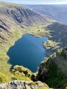 Cadair Idris mountain in North Wales, part of Snowdonia National Park and close to the Mach Loop Royalty Free Stock Photo