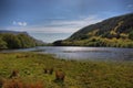 The cadair idris mountain range in snowdonia Royalty Free Stock Photo