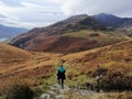 Cadair Idris in Snowdonia territory in the north of Wales.