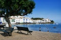 Cadaques promenade Mediterranean coast