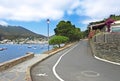 Cadaques view with road