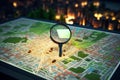 Cadastre map search. Generate Ai