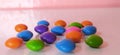 Cadbury Gems Little Button of Chocolate Covered with Colorful Candy Shell Pack in indian Royalty Free Stock Photo