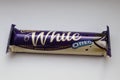 Cadbury white chocolate oreo biscuits bar