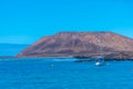 Cadera at Isla de Lobos, Canary islands, Spain Royalty Free Stock Photo