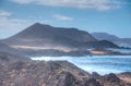 Cadera at Isla de Lobos, Canary islands, Spain Royalty Free Stock Photo