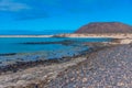 Cadera at Isla de Lobos, Canary islands, Spain Royalty Free Stock Photo