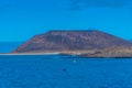 Cadera at Isla de Lobos, Canary islands, Spain Royalty Free Stock Photo