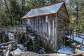 Cades Cove Grist Mill In Winter