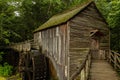 Cades Cove Historical Grist Mill in the Great Smokys National Park in Tennessee Royalty Free Stock Photo