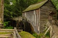 Cades Cove Historical Grist Mill in the Great Smokys National Park in Tennessee Royalty Free Stock Photo