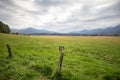 Cades Cove Panorama Landscape Royalty Free Stock Photo