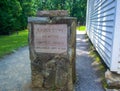 Cades Cove Primitive Baptist Church, Tennessee Royalty Free Stock Photo