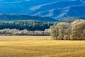 Cades Cove, winter, Great Smoky Mountains Royalty Free Stock Photo