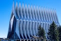Cadet Chapel at United States Airforce Academy Royalty Free Stock Photo