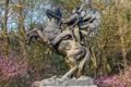 Cadet Horse Statue West Lake Reflection Hangzhou Zhejiang China