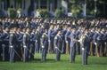 Cadets in Formation Royalty Free Stock Photo