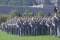 Cadets Marching in Formation Royalty Free Stock Photo