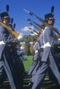 Cadets Marching in Formation, West Point Military Academy, West Point, New York Royalty Free Stock Photo