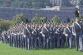 Cadets Marching in Formation, West Point Military Academy, West Point, New York Royalty Free Stock Photo