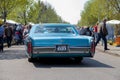 Cadillac Coupe de Ville drives on street