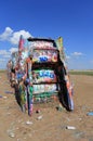 Cadillac Ranch, Amarillo, Texas Royalty Free Stock Photo