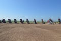 Cadillac Ranch Amarillo Texas Royalty Free Stock Photo