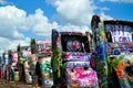 Cadillac Ranch, Amarillo, Texas Royalty Free Stock Photo