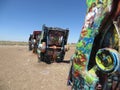 Cadillac Ranch, Interstate 40 frontage road, Amarillo, Texas