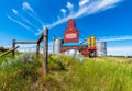 Cadillac, SK/Canada: The historic Cadillac grain elevator in Saskatchewan, Canada