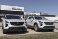 Cadillac XT4 display. Cadillac is the luxury division of General Motors Royalty Free Stock Photo